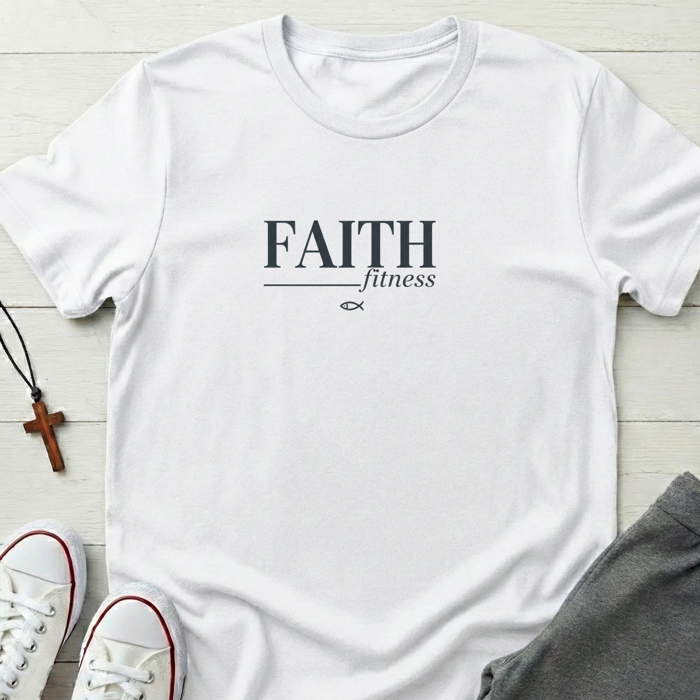 Faith - Fitness T-Shirt.