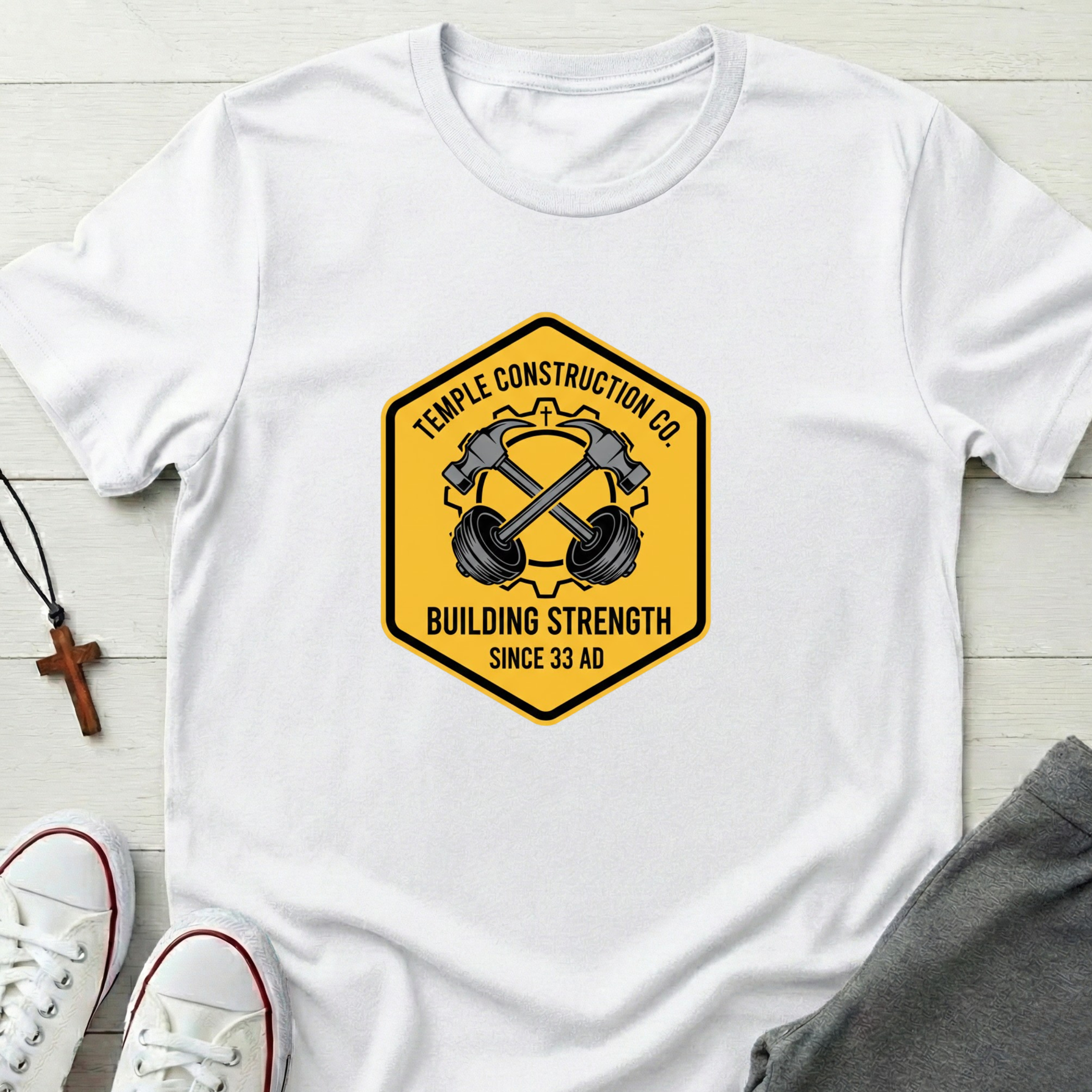 Temple Construction T-Shirt.