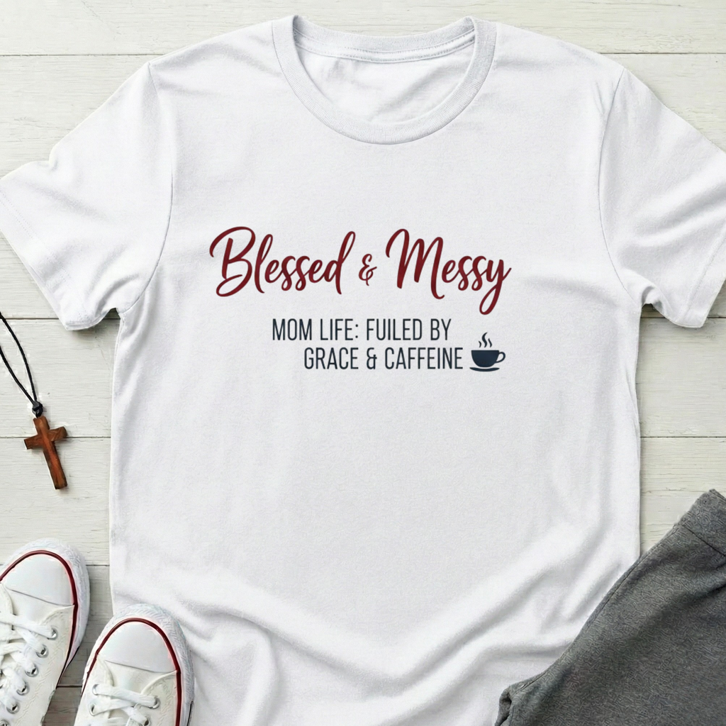 Blessed & Messy T-Shirt.