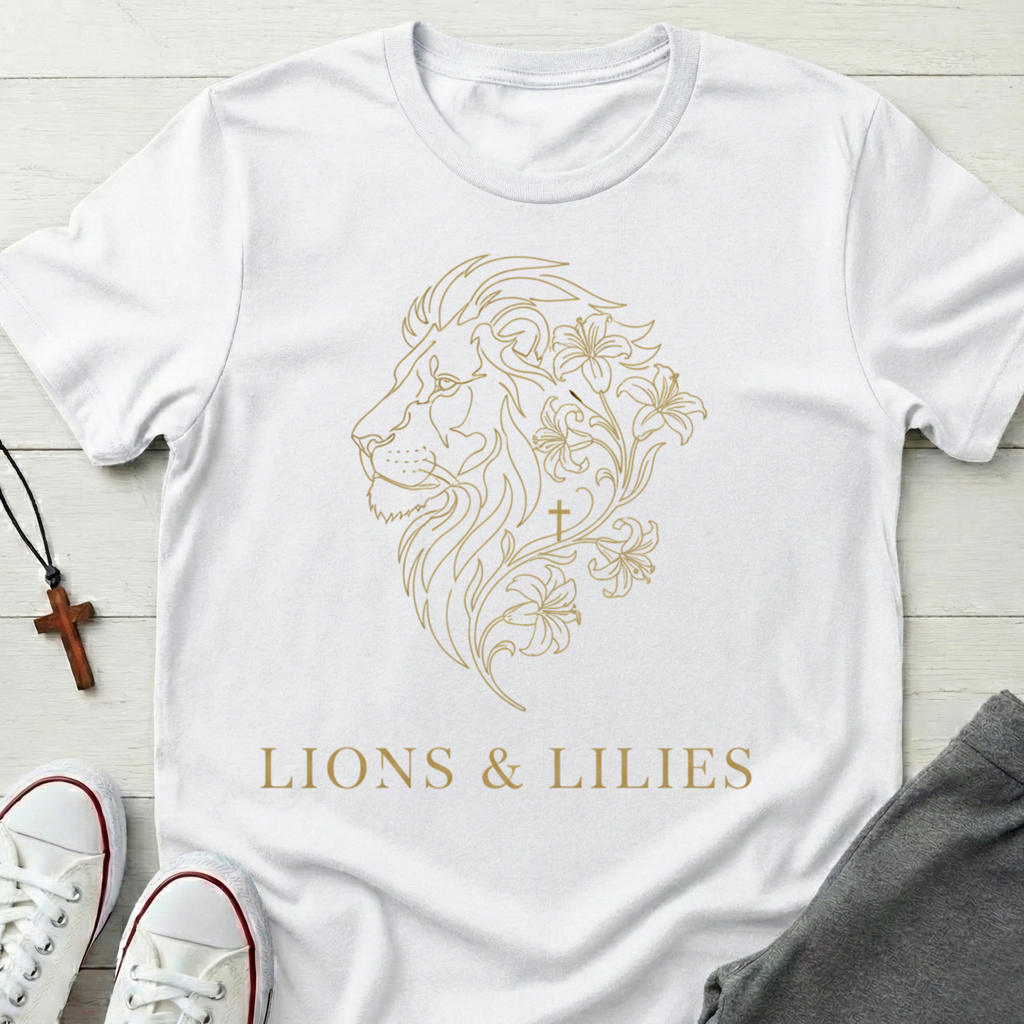 LIONS & LILIES Logo T-Shirt.