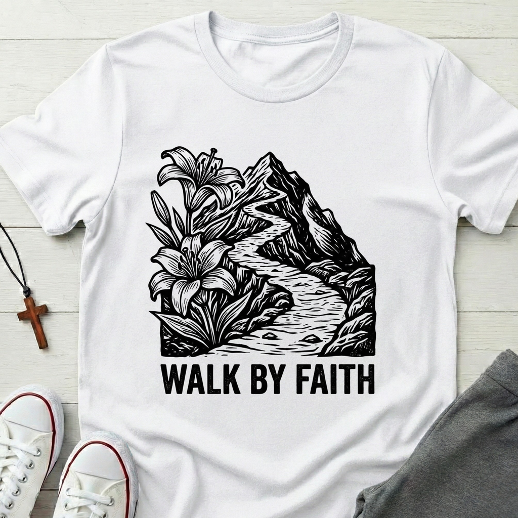 Walk By Faith T-Shirt.
