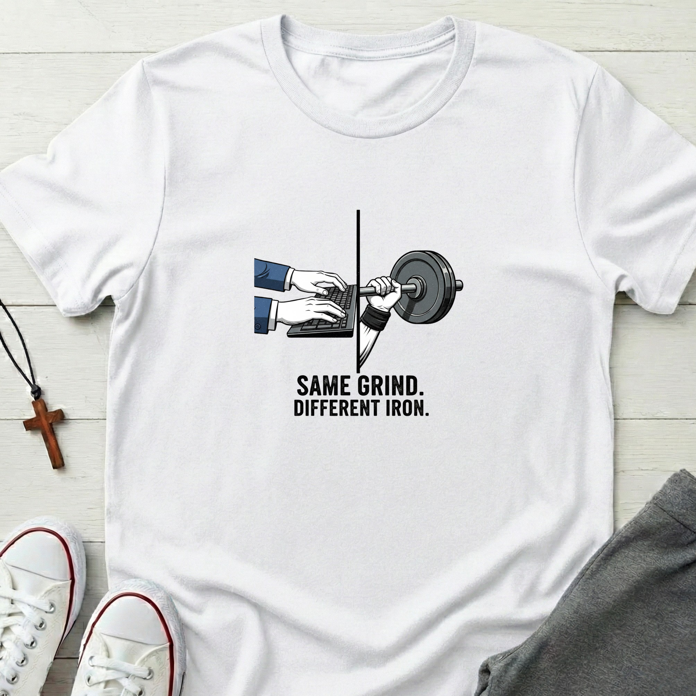 Same Grind, Different Iron T-Shirt.