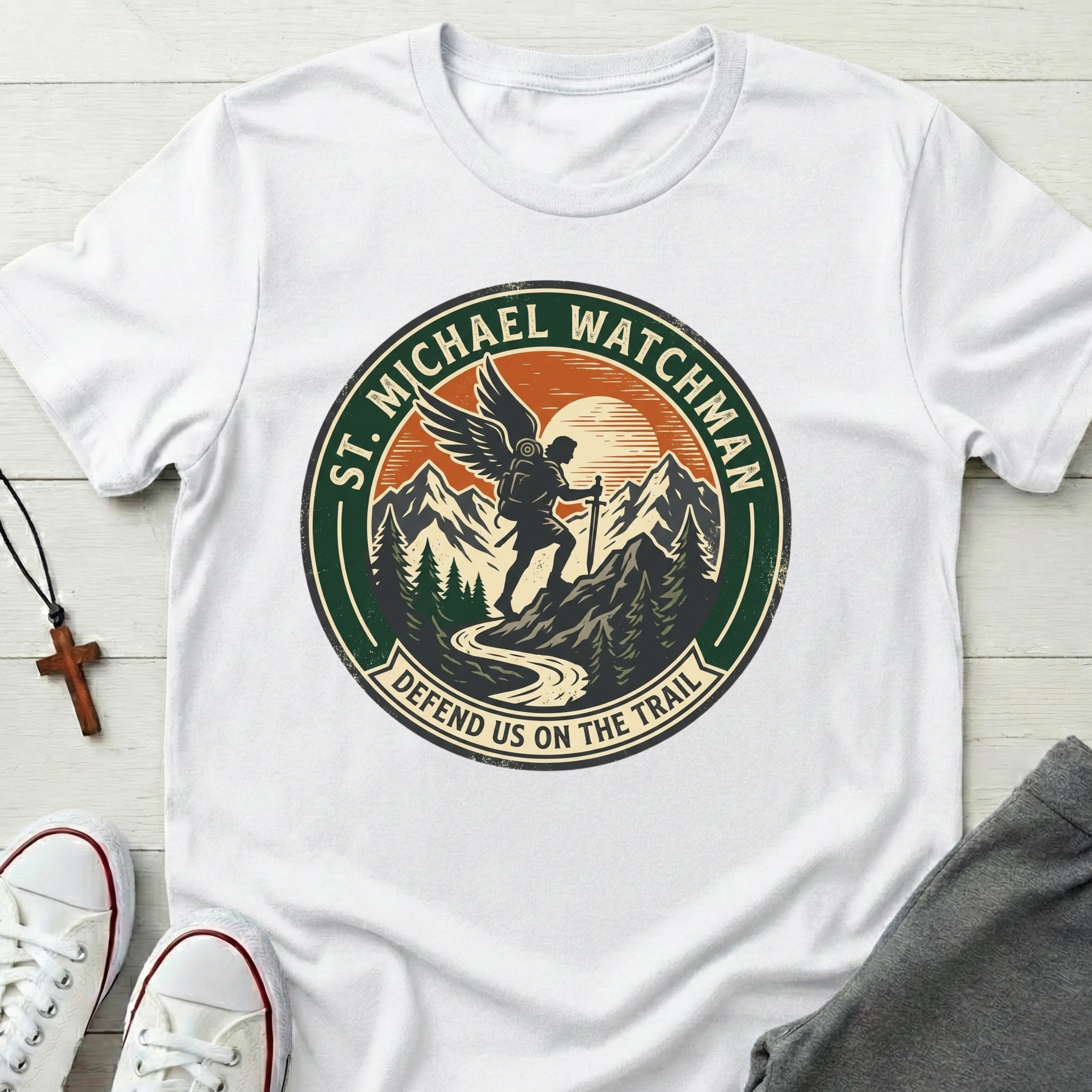 St. Michael Watchman T-Shirt.