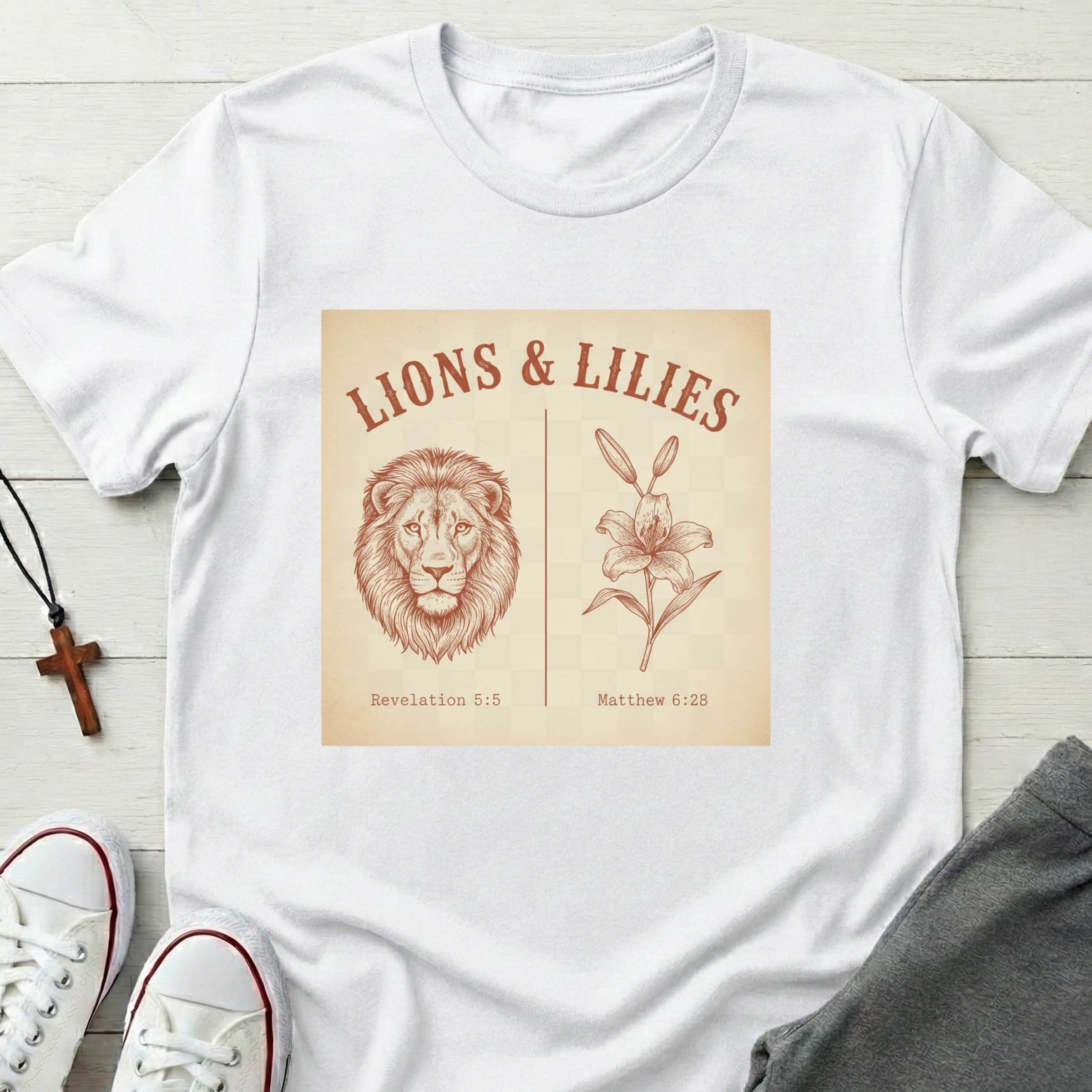 LIONS & LILIES T-Shirt.