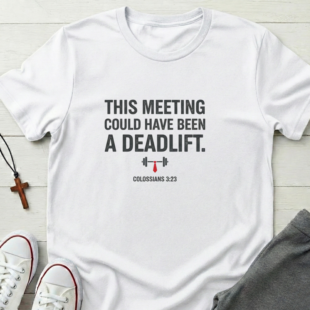 This Meeting Could Have Been a Deadlift T-Shirt.