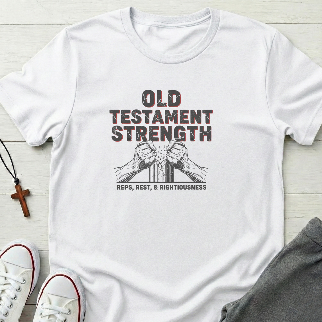 Old Testament Strength T-Shirt.