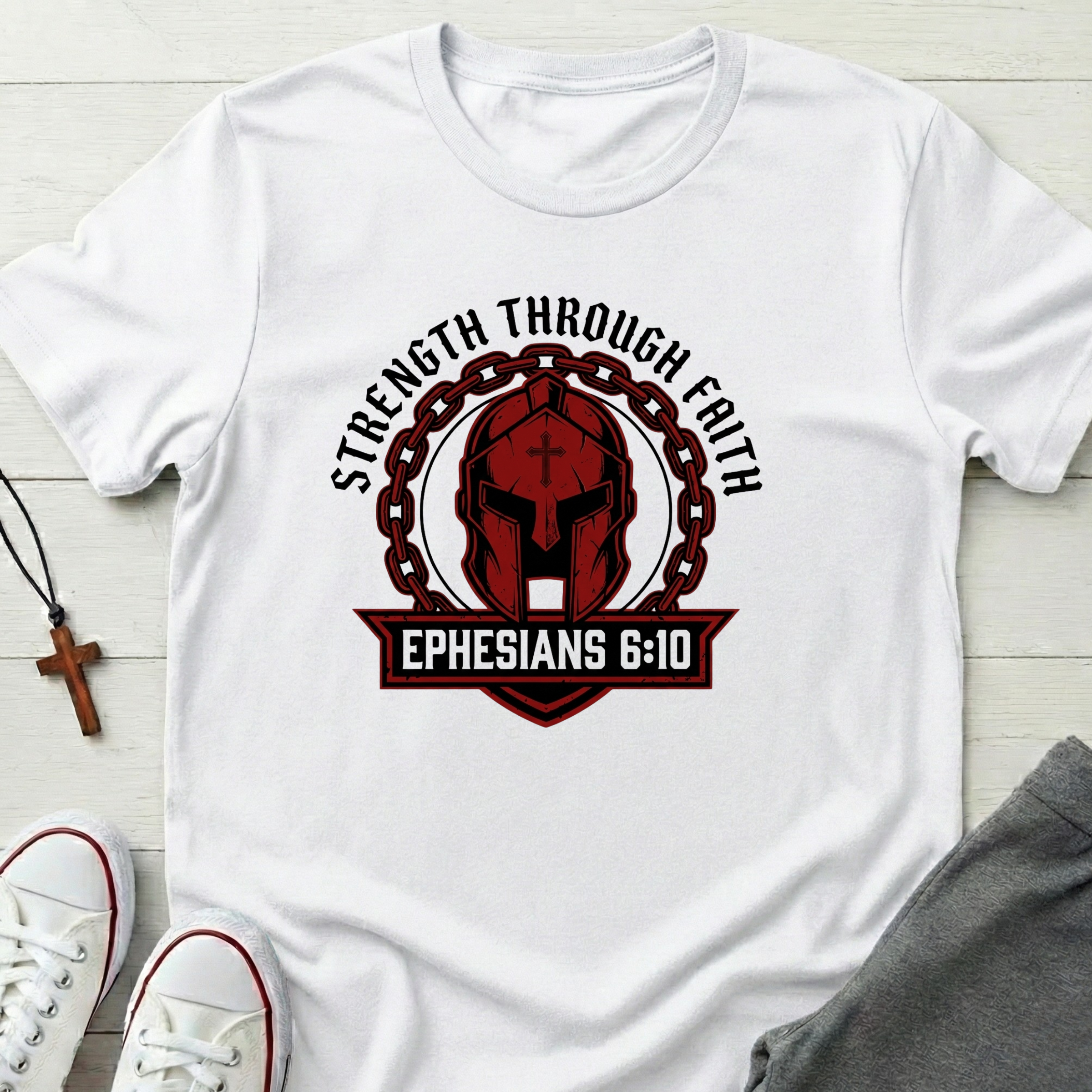 Strength Through Faith T-Shirt.